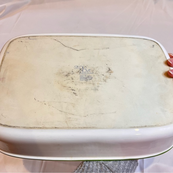 VINTAGE | Studio Nova by Mikasa Garden Bloom rectangular baking dish - Picture 4 of 8